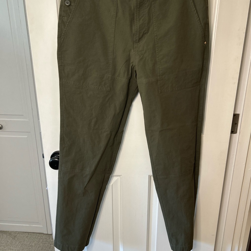 Men's Vuori Barren Pant Classic 32L Green Tactical-Stretch